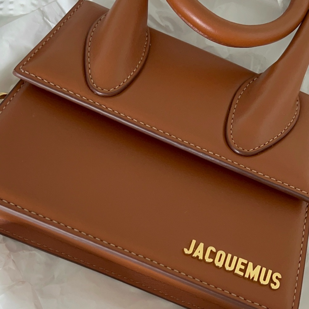 JACQUEMUS Brown Les Classiques 'Le Chiquito Noeud' Bag